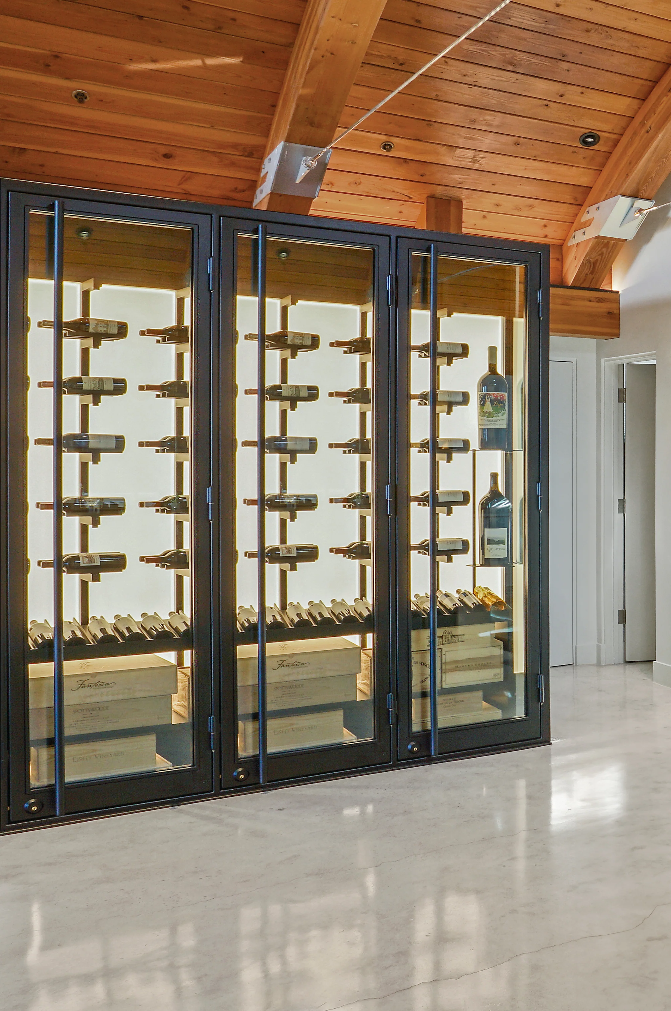 Custom Glass Wine Cabinets in Austin, TX – Photo 04