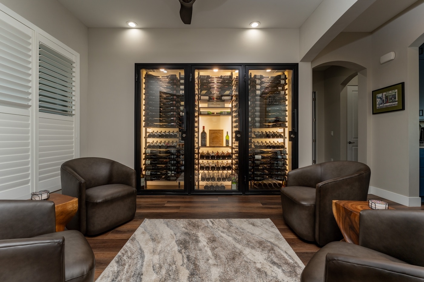 Custom Glass Wine Cabinets in Austin, TX – Photo 05