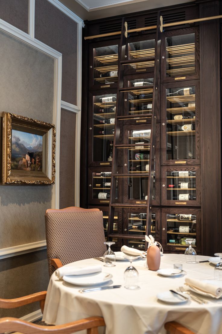 Luxury custom wine cellar example in Austin